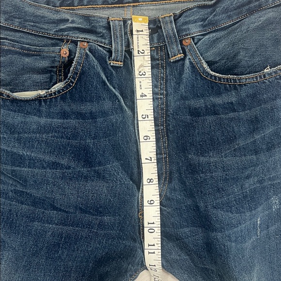 LEVIS 501XX Men's selvedge denim - distressed - Picture 11 of 15